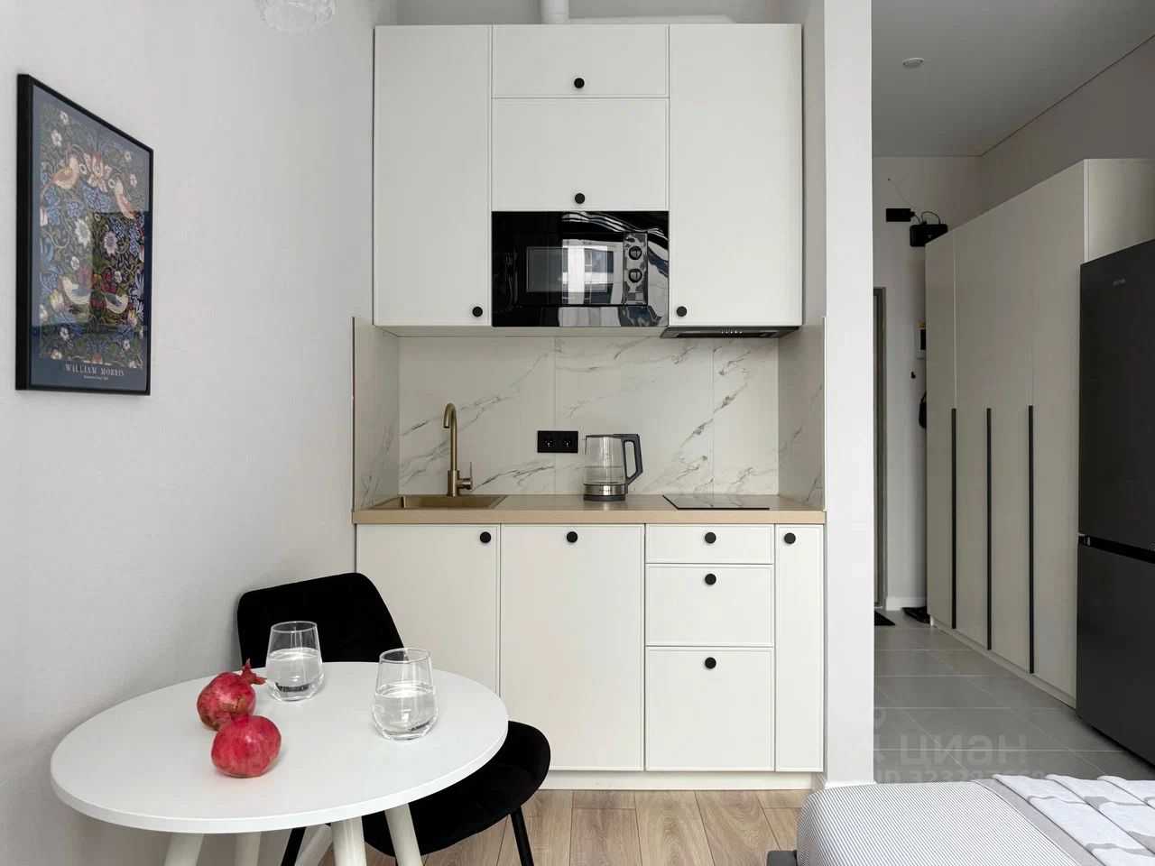 1-комнатная квартира, 17,3 м² — фотография 2