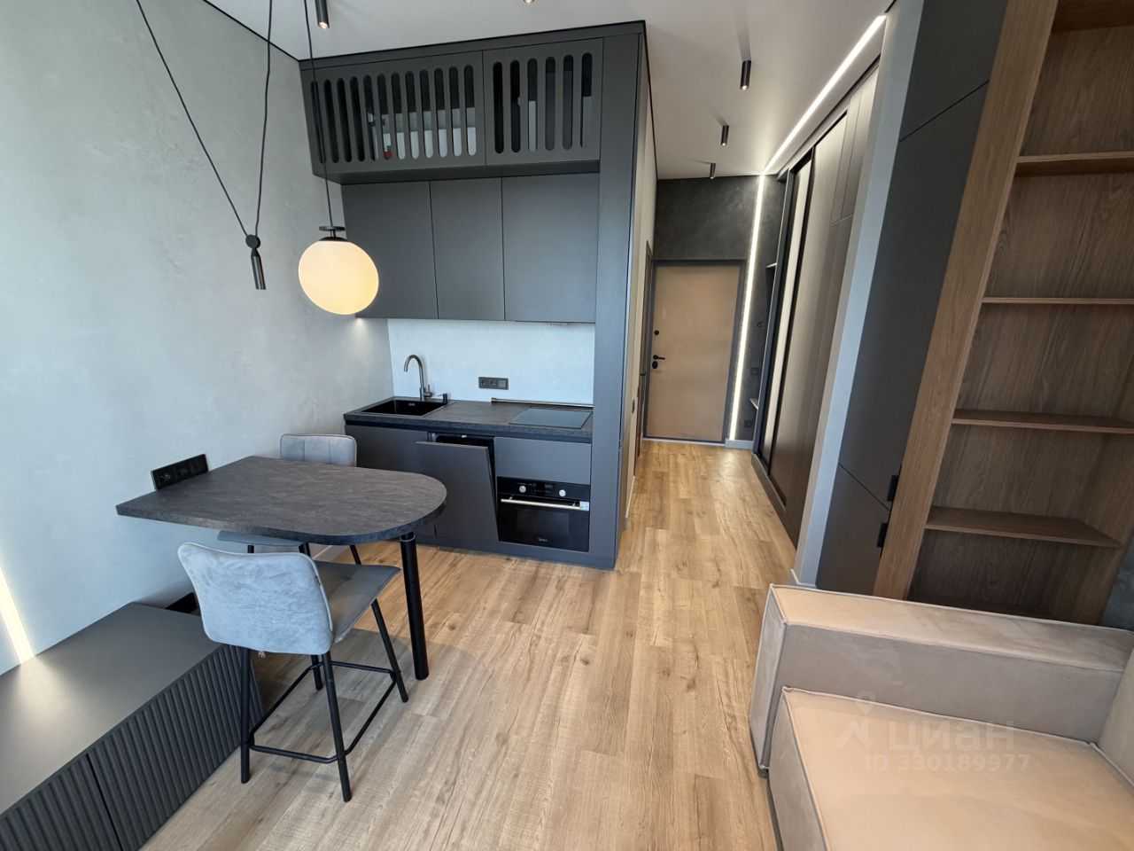 1-комнатная квартира, 21 м² — фотография 3