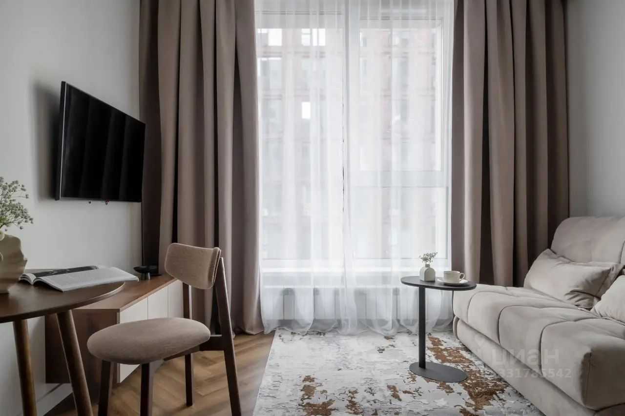 1-комнатная квартира, 18 м² — фотография 2