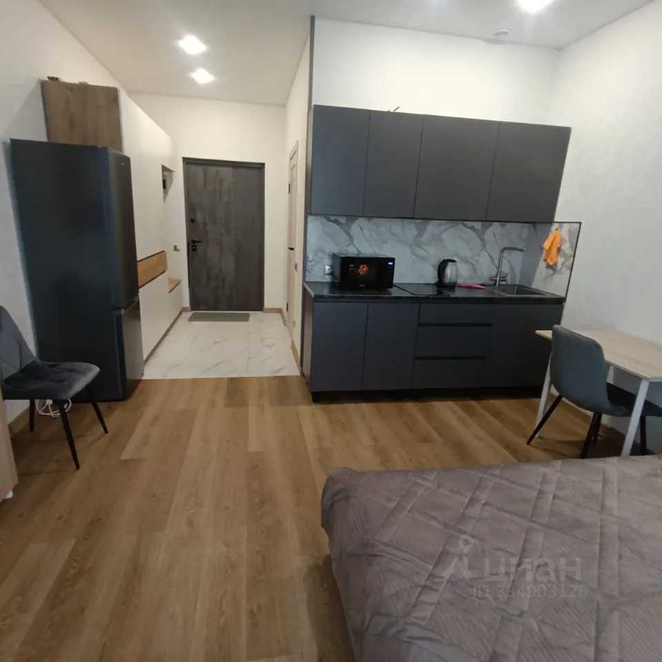 1-комнатная квартира, 23,5 м²