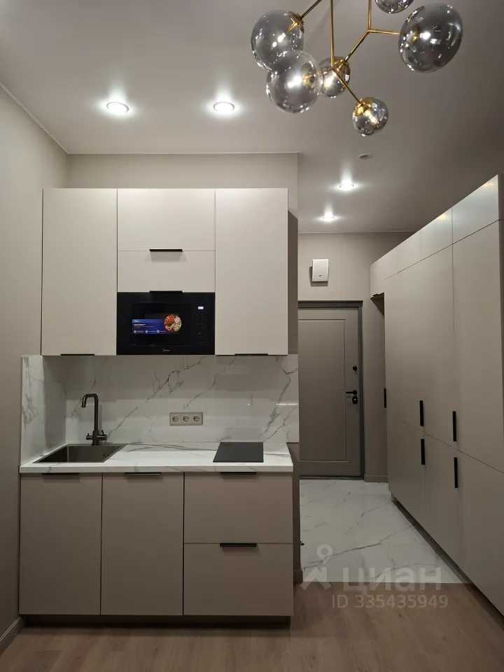 1-комнатная квартира, 17,5 м²