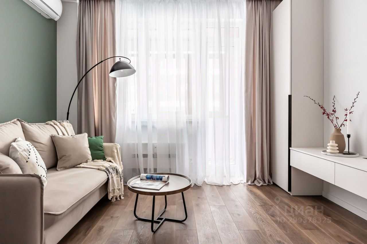 1-комнатная квартира, 48 м² — фотография 3