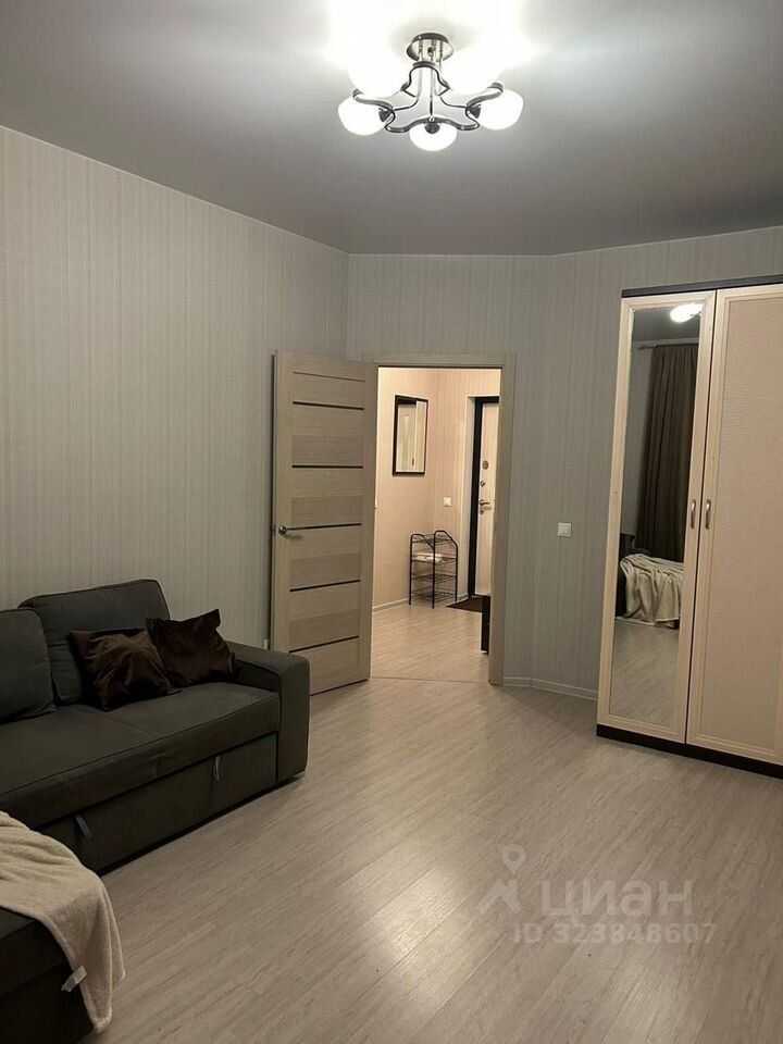 1-комнатная квартира, 37 м²