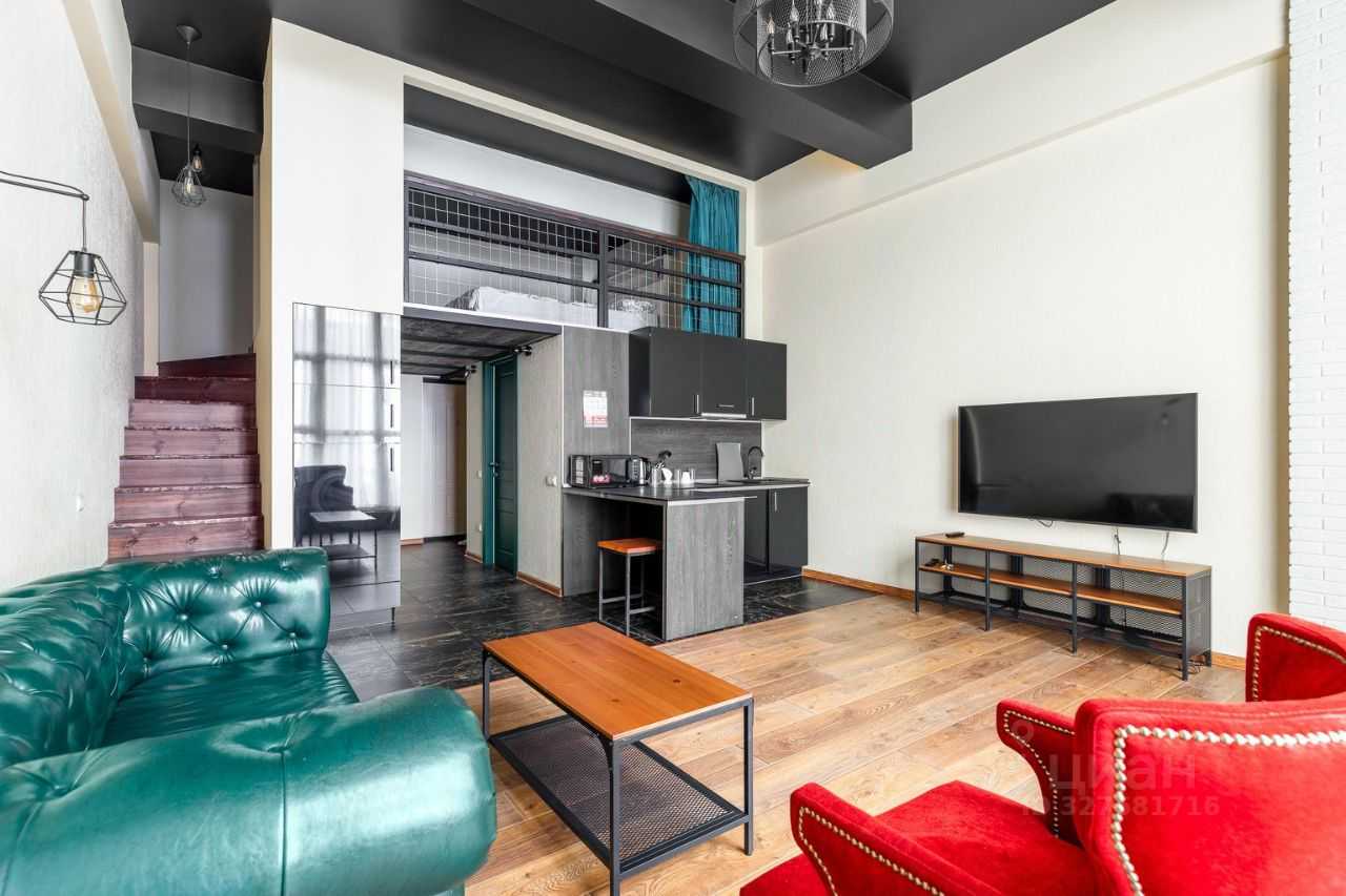 1-комнатная квартира, 58 м² — фотография 3