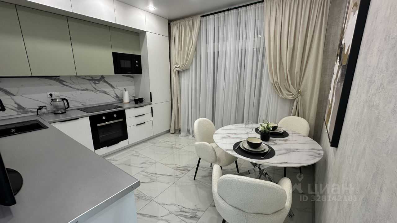 1-комнатная квартира, 43 м²