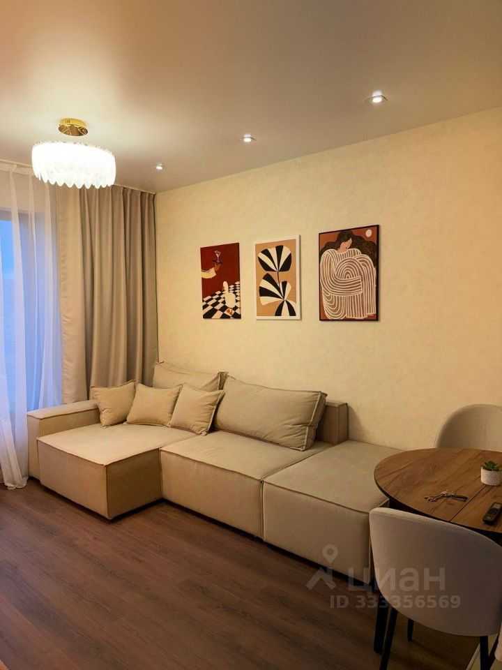 1-комнатная квартира, 38,2 м² — фотография 2
