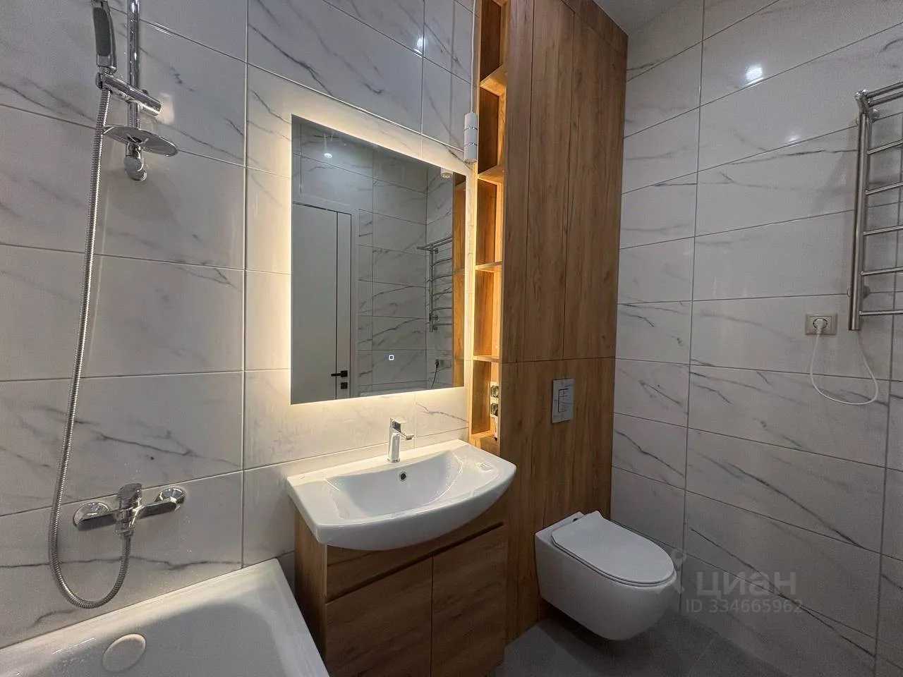 1-комнатная квартира, 39 м² — фотография 3