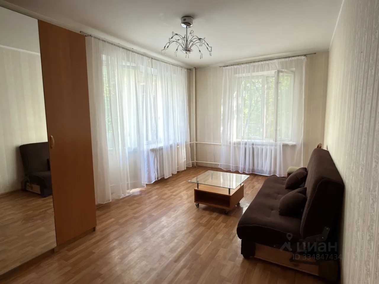2-комнатная квартира, 43,6 м²