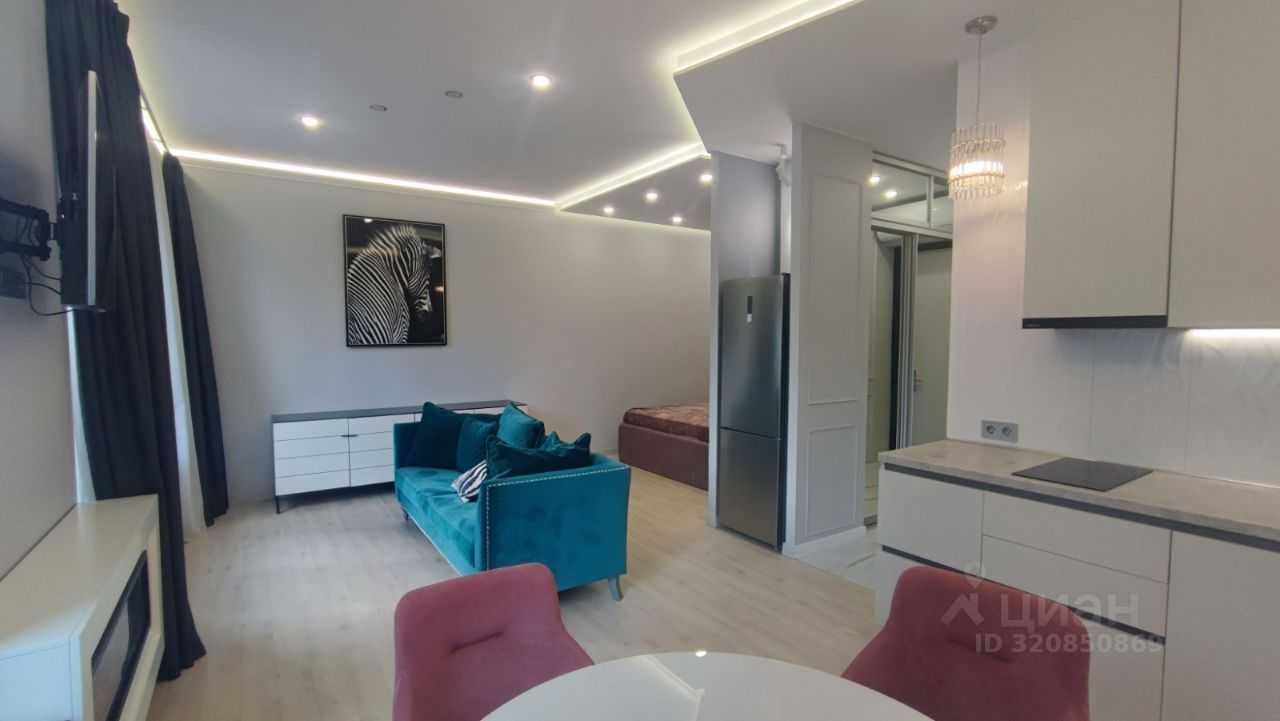 1-комнатная квартира, 39 м² — фотография 2