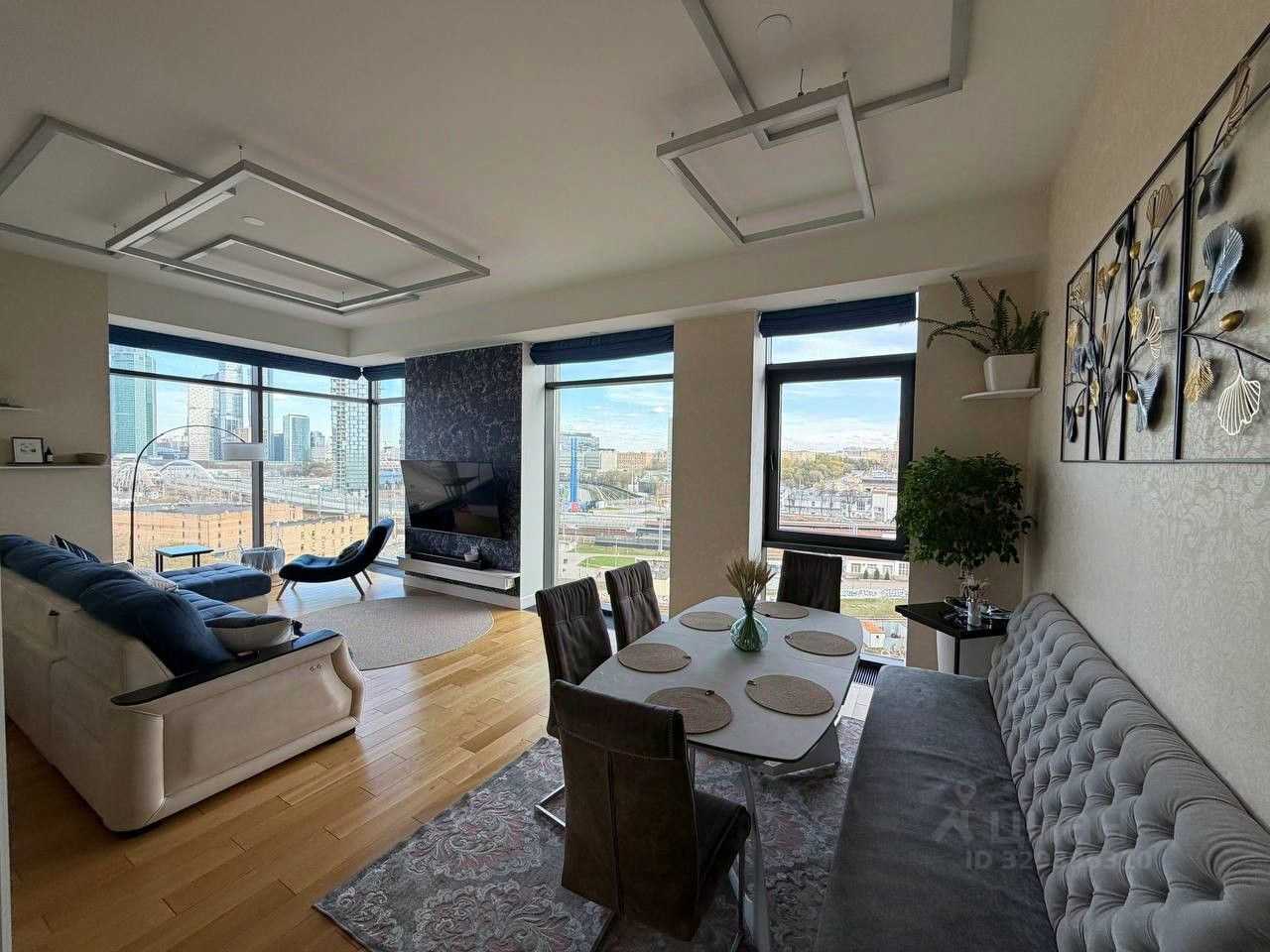 3-комнатная квартира, 95,7 м²