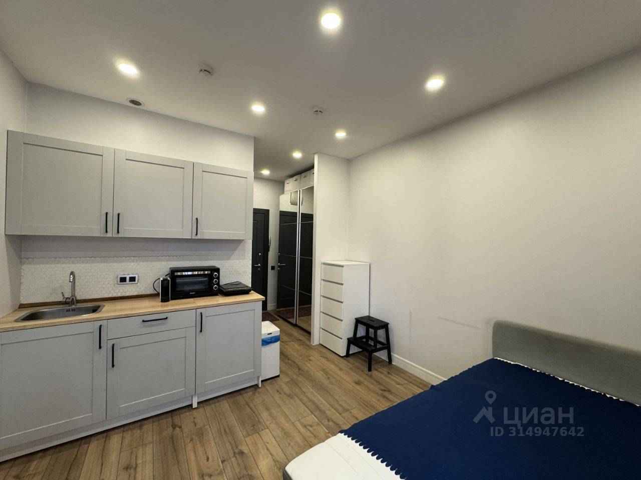 1-комнатная квартира, 19 м² — фотография 3