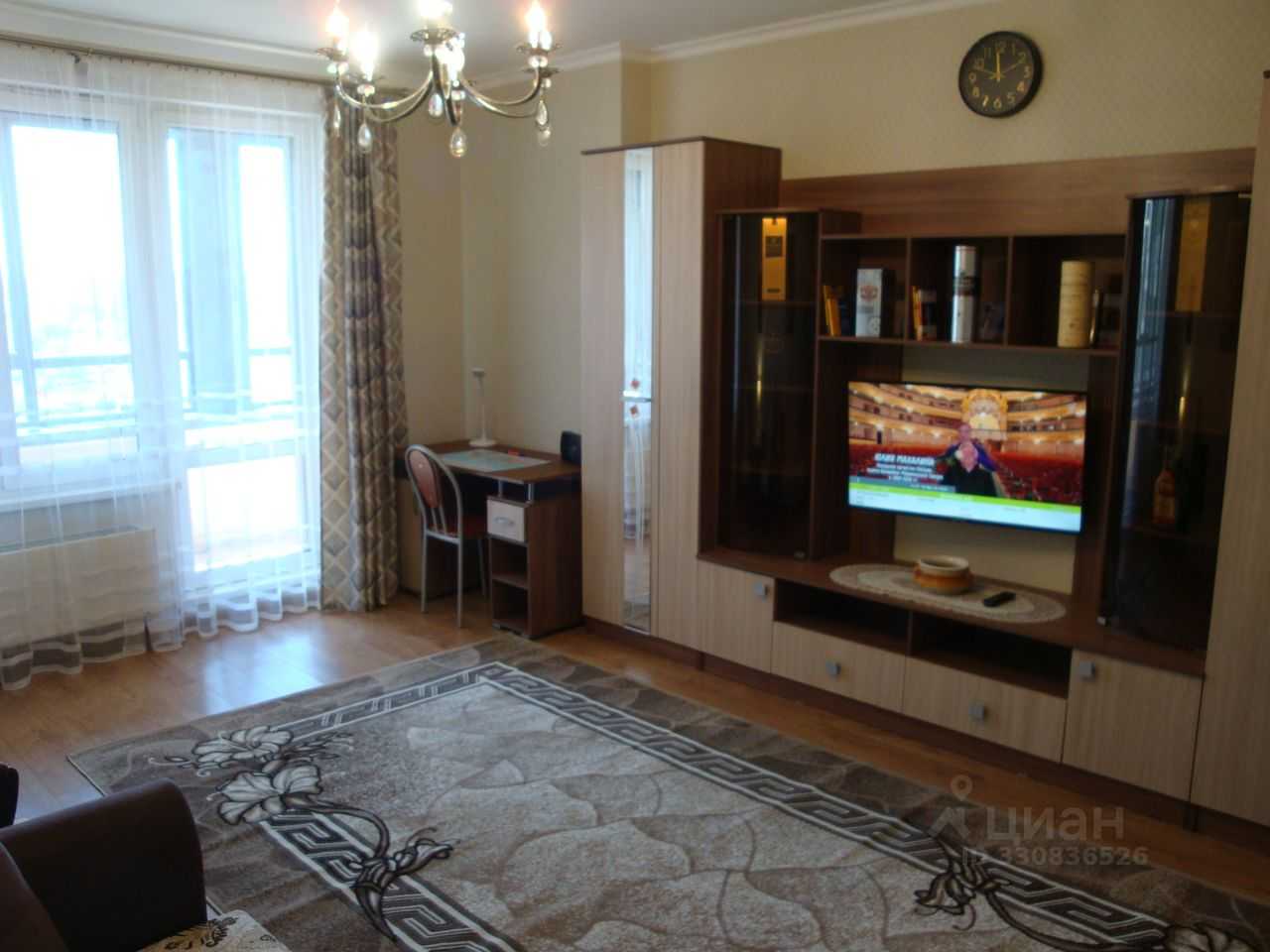 1-комнатная квартира, 56,5 м² — фотография 3