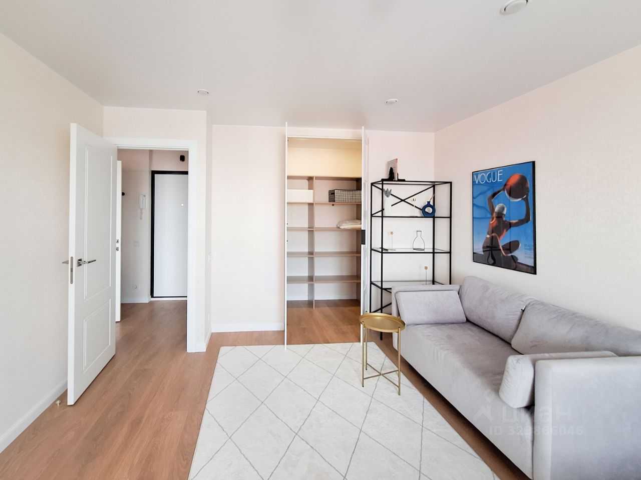 1-комнатная квартира, 36 м² — фотография 2