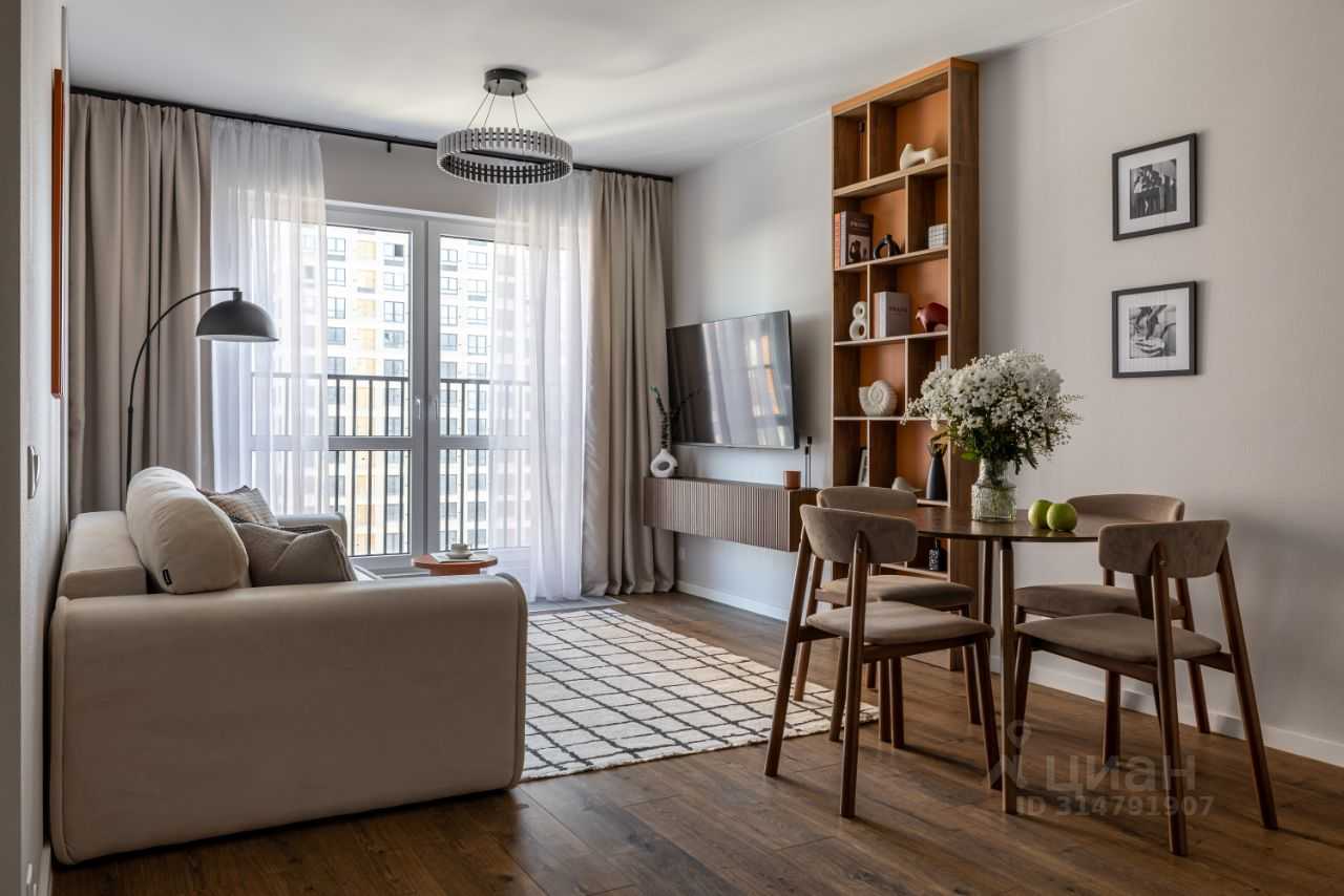 3-комнатная квартира, 65 м²