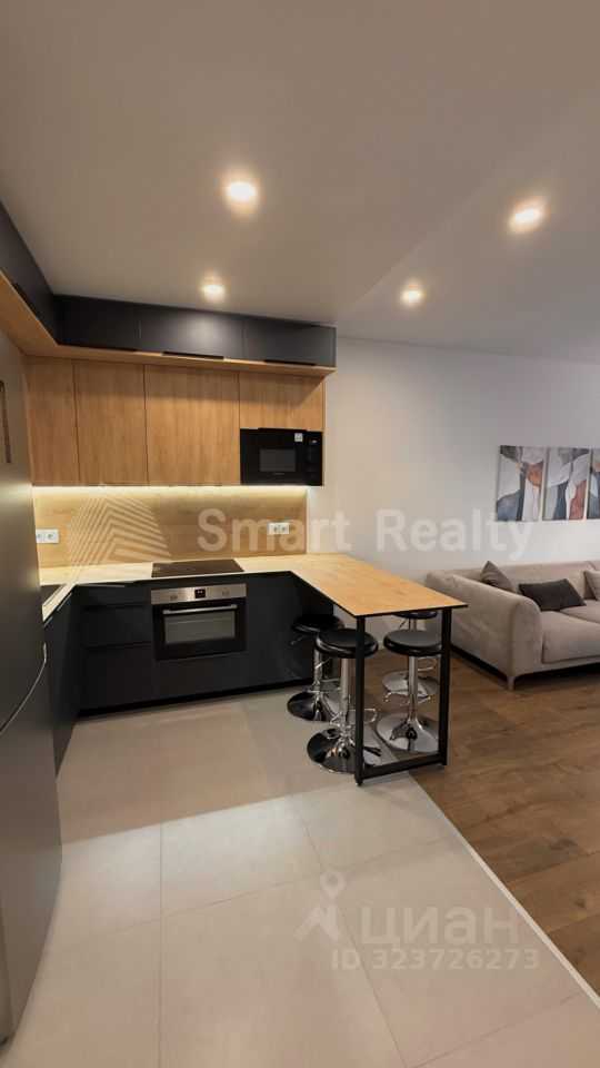 1-комнатная квартира, 45 м²