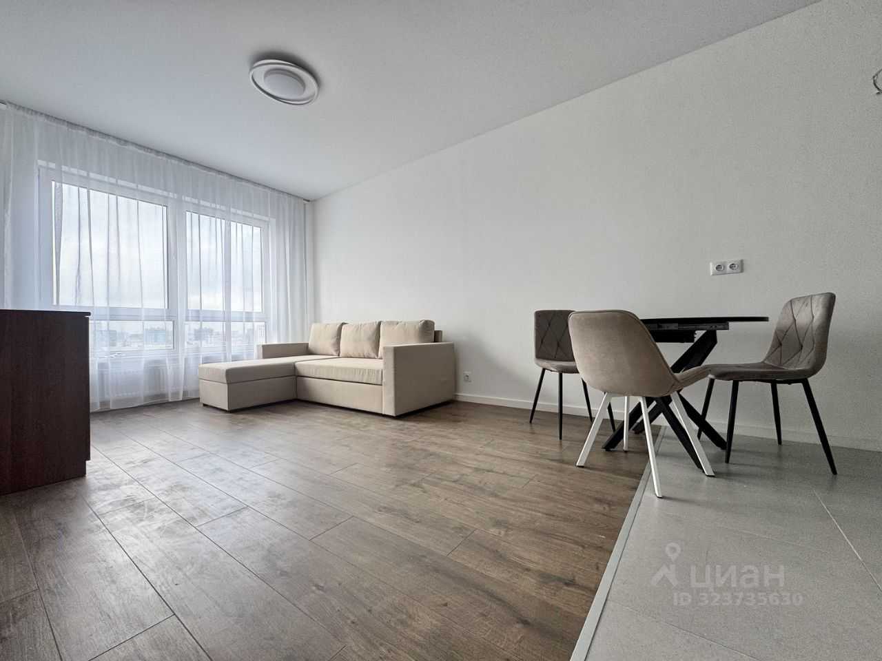2-комнатная квартира, 41,6 м²
