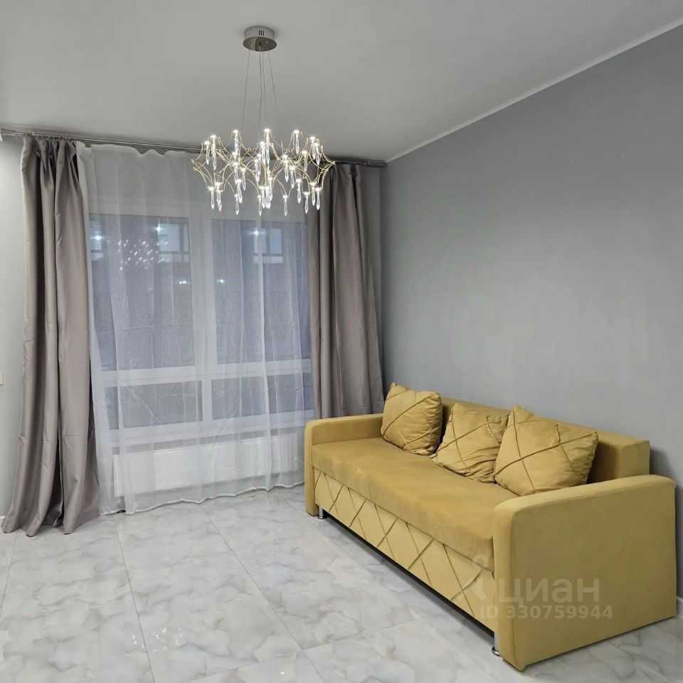 1-комнатная квартира, 41 м² — фотография 2