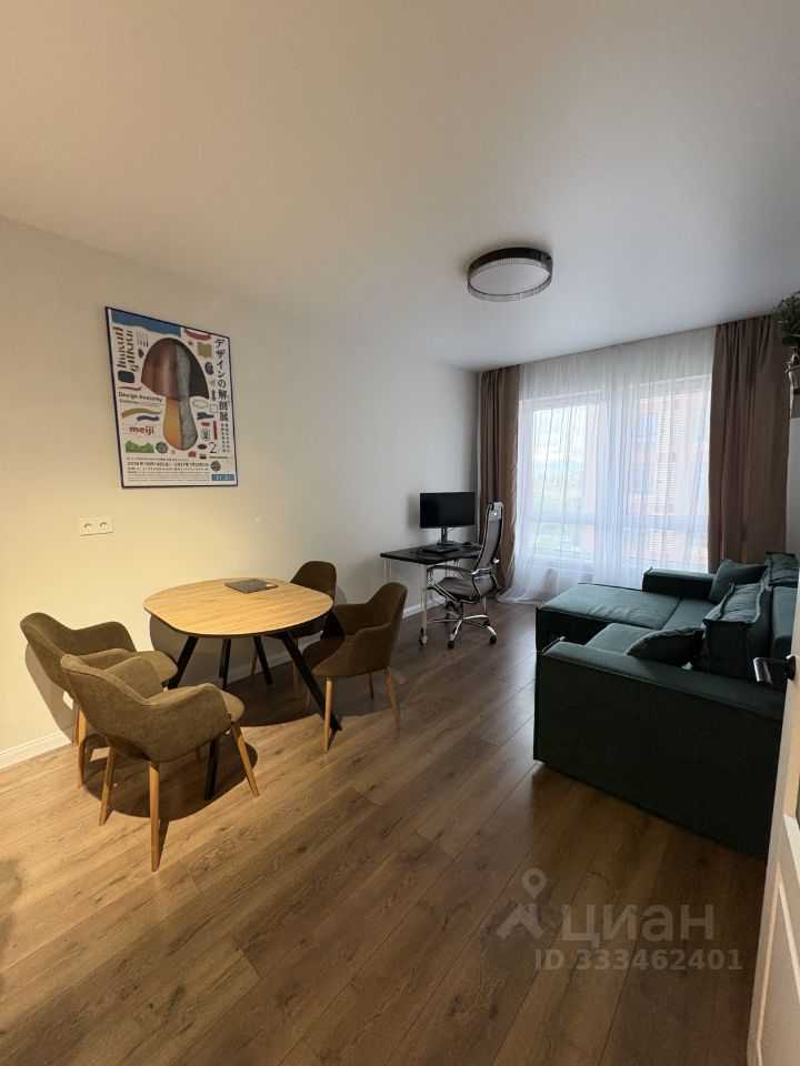 1-комнатная квартира, 45 м² — фотография 2