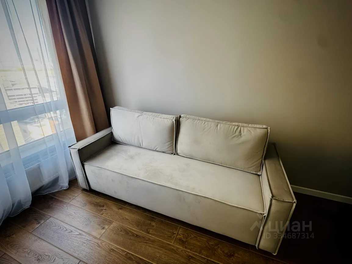 1-комнатная квартира, 39 м² — фотография 2