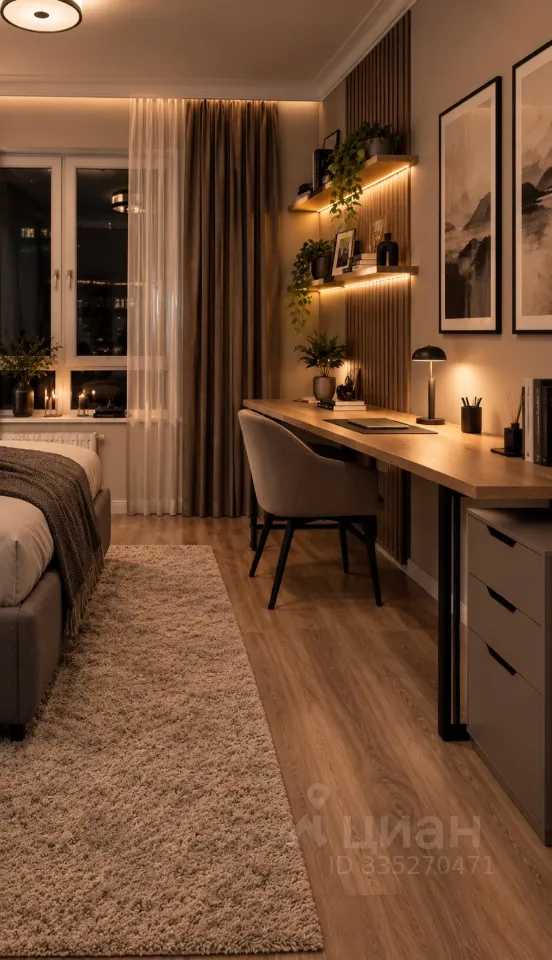 1-комнатная квартира, 30 м² — фотография 3