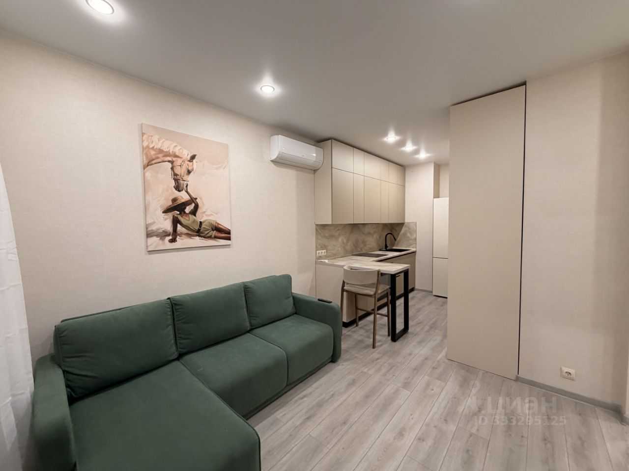 1-комнатная квартира, 38 м² — фотография 2