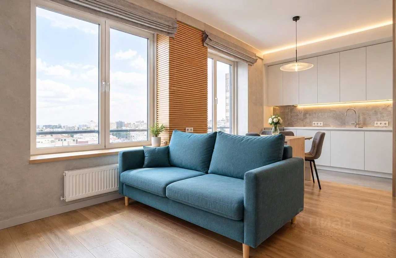 1-комнатная квартира, 47 м² — фотография 2