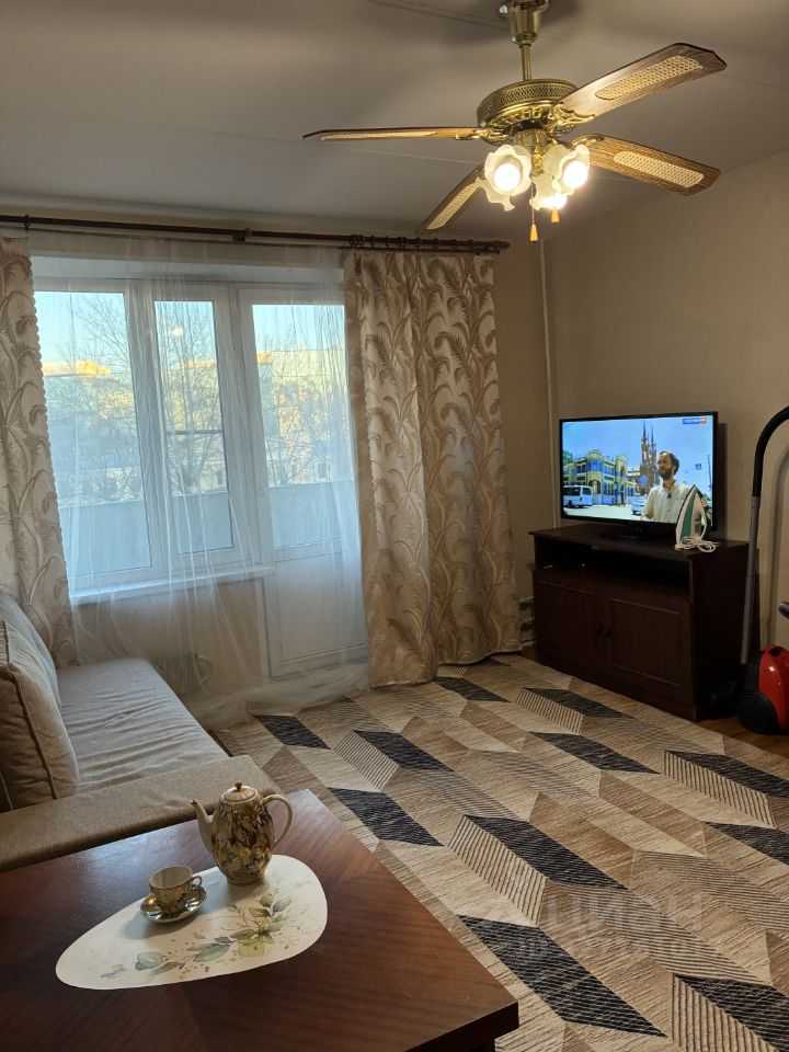 1-комнатная квартира, 34 м²