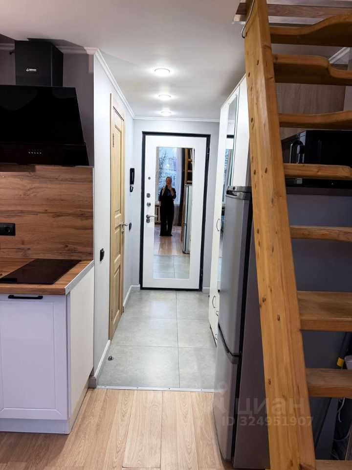 1-комнатная квартира, 19 м²