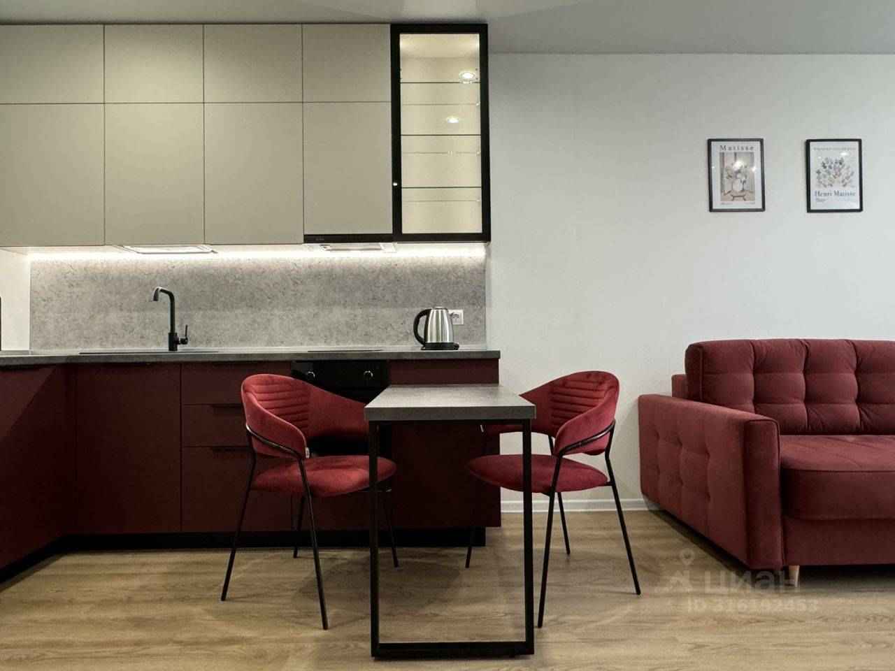 1-комнатная квартира, 33 м²