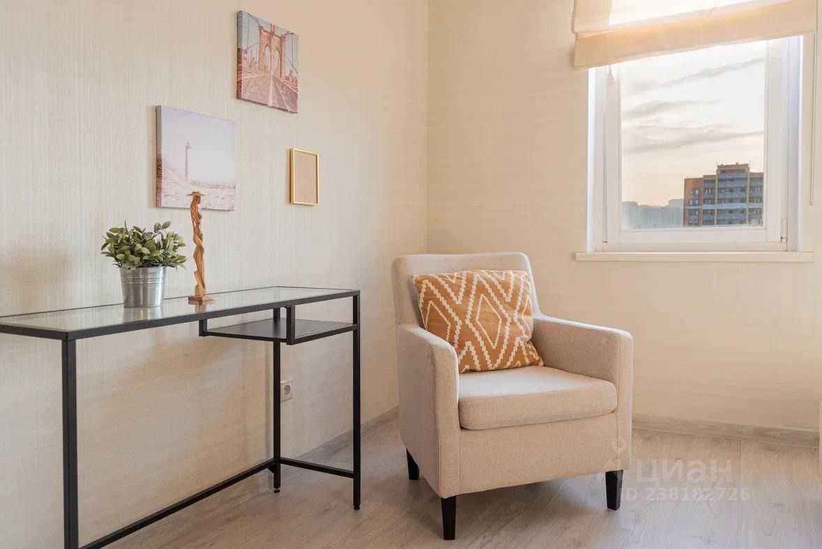 1-комнатная квартира, 38 м² — фотография 2