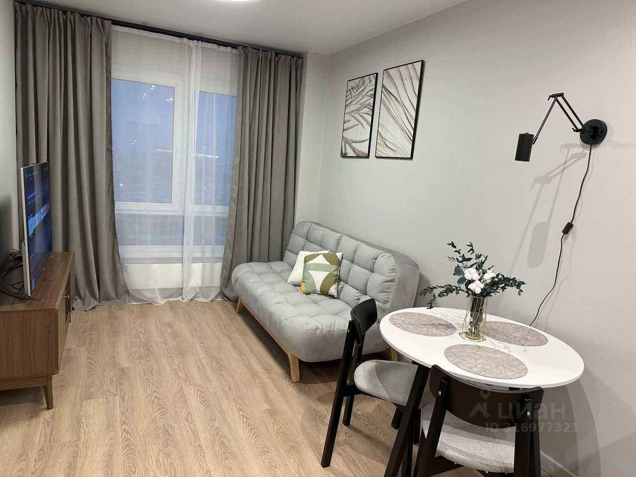 1-комнатная квартира, 33 м² — фотография 3