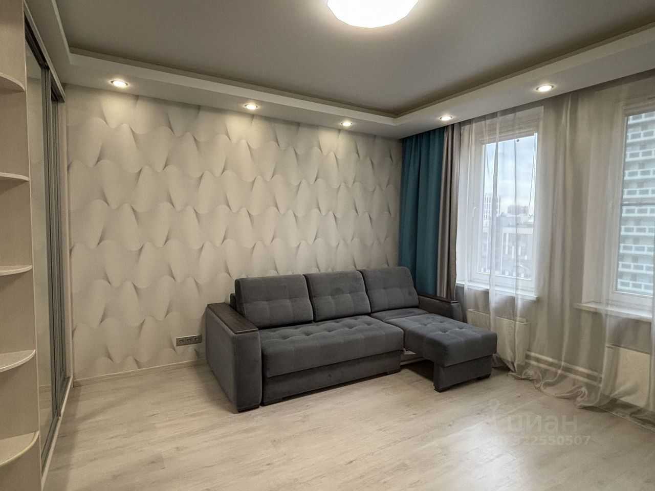 2-комнатная квартира, 57 м² — фотография 3