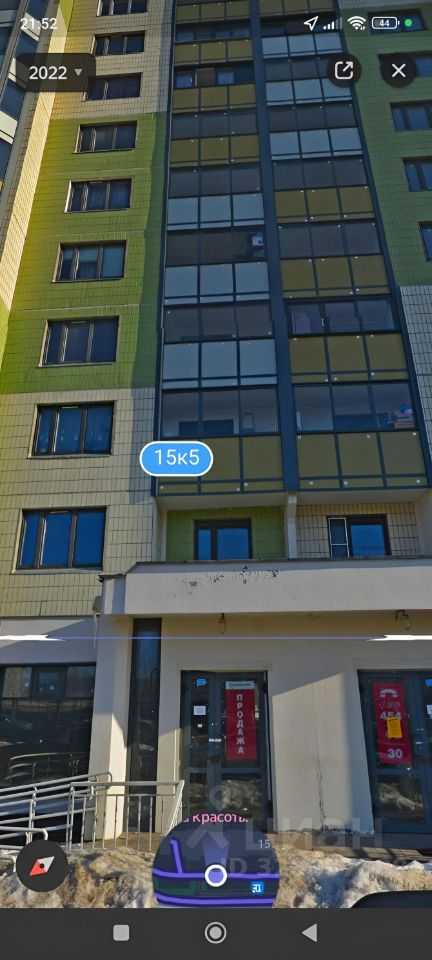 2-комнатная квартира, 56,6 м² — фотография 2