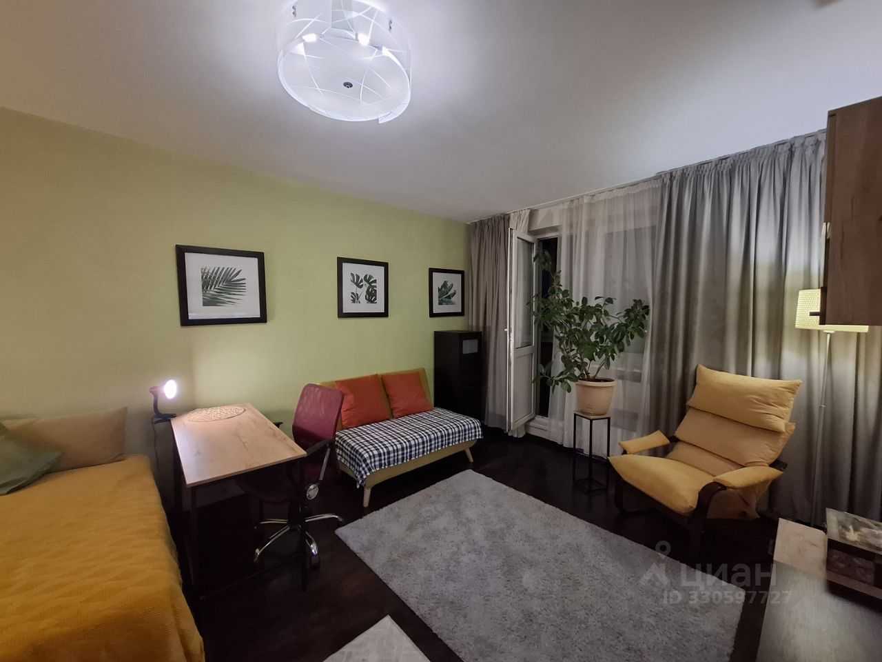 1-комнатная квартира, 36,8 м² — фотография 2