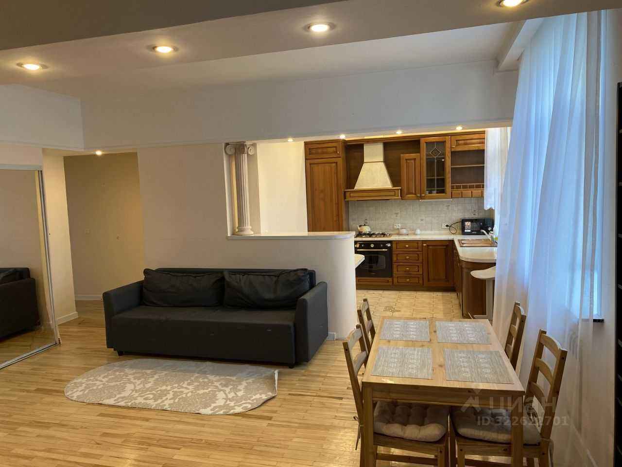3-комнатная квартира, 85 м²