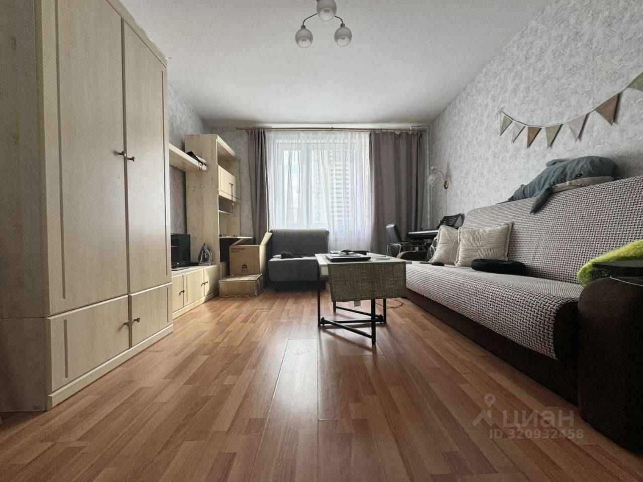 1-комнатная квартира, 40 м²