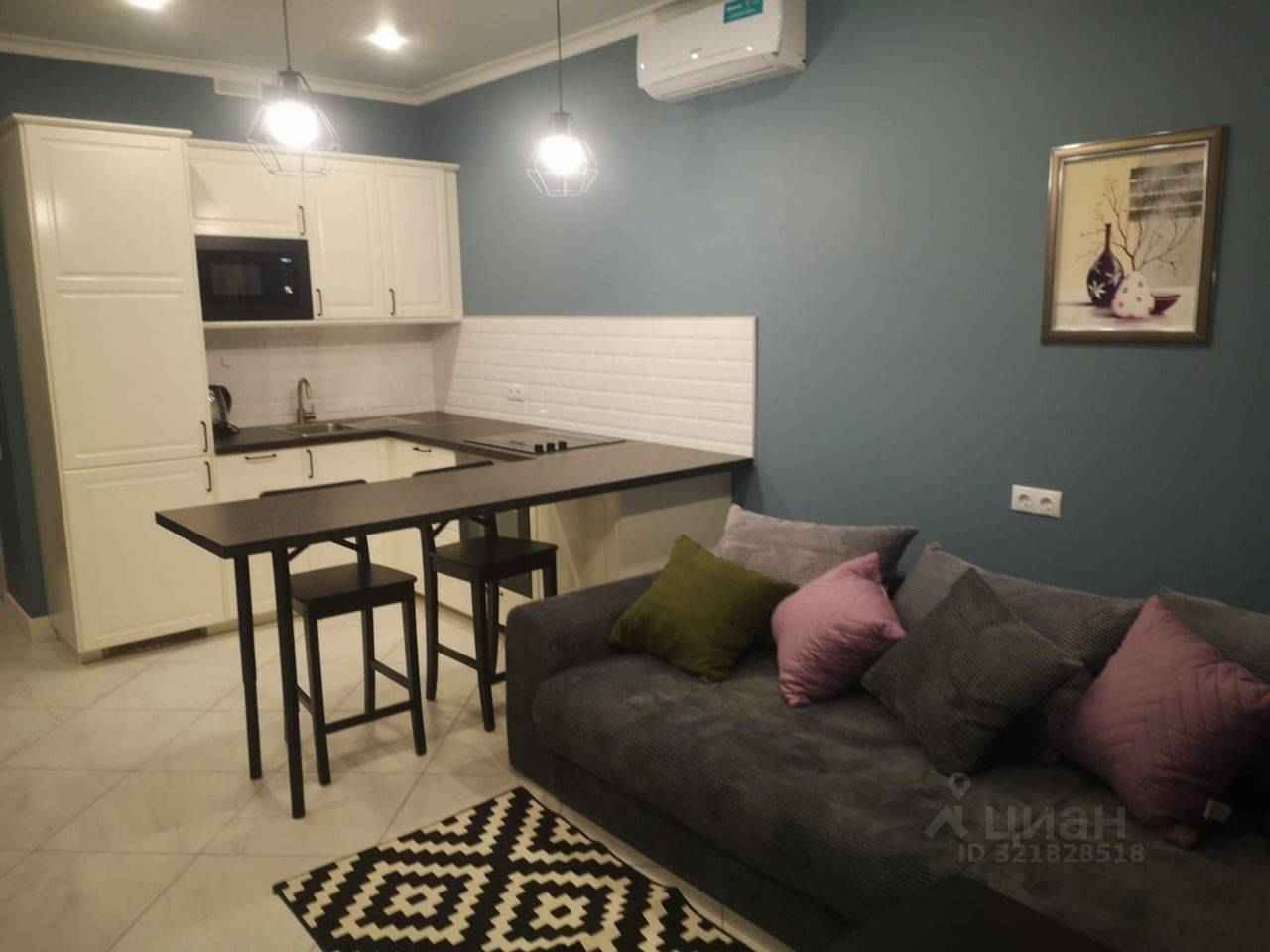 1-комнатная квартира, 28 м²