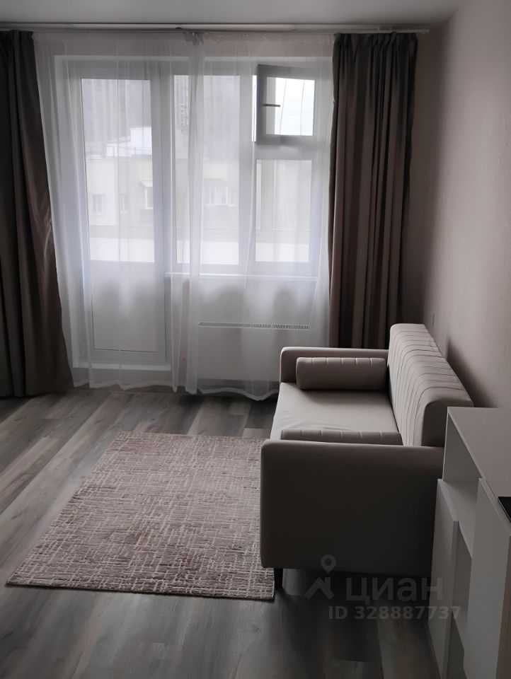 1-комнатная квартира, 37,9 м²