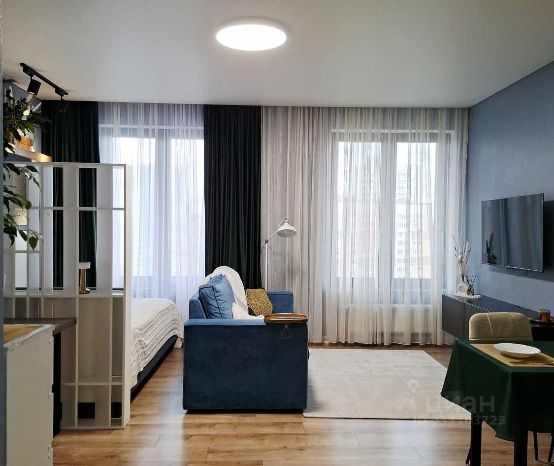 1-комнатная квартира, 31,6 м²