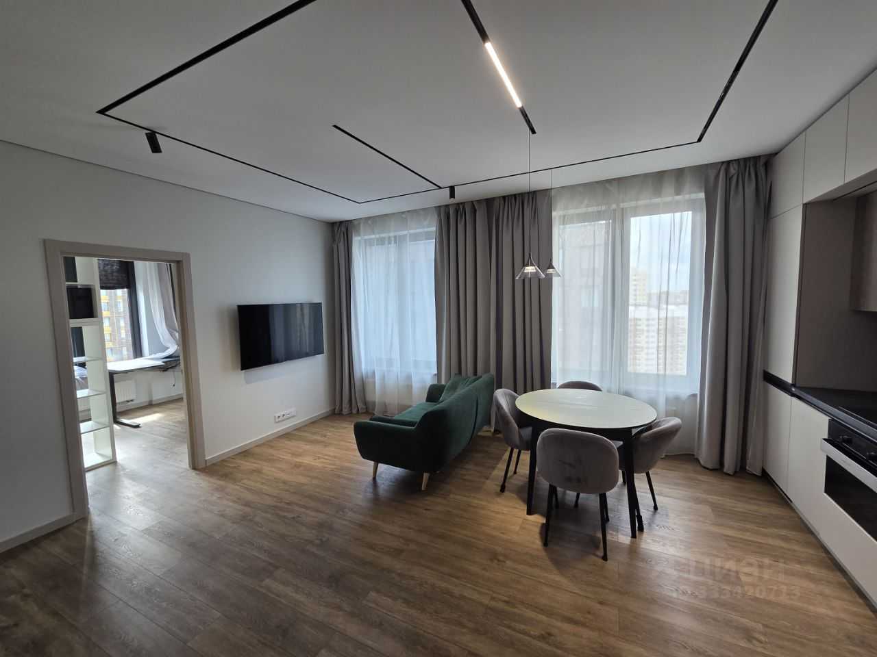 4-комнатная квартира, 73 м²