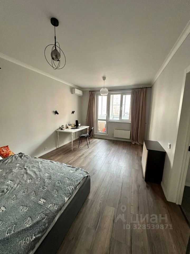 1-комнатная квартира, 39 м² — фотография 2