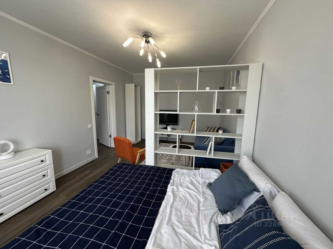 1-комнатная квартира, 37 м² — фотография 3