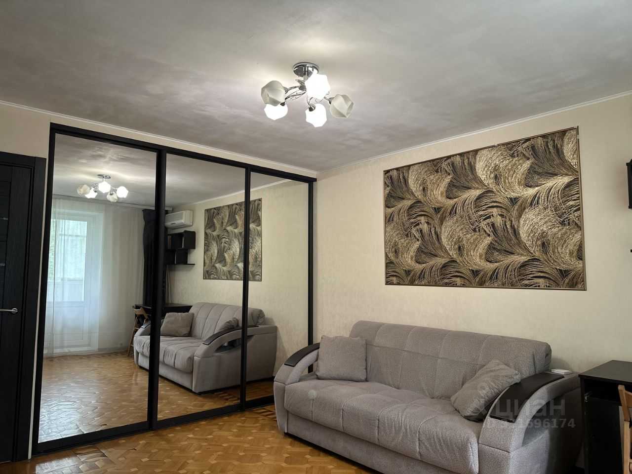 1-комнатная квартира, 34,5 м² — фотография 3