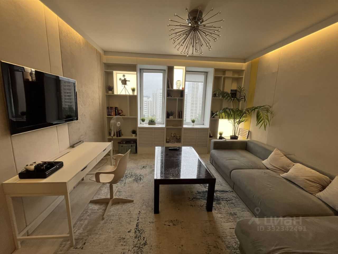 1-комнатная квартира, 39,5 м²