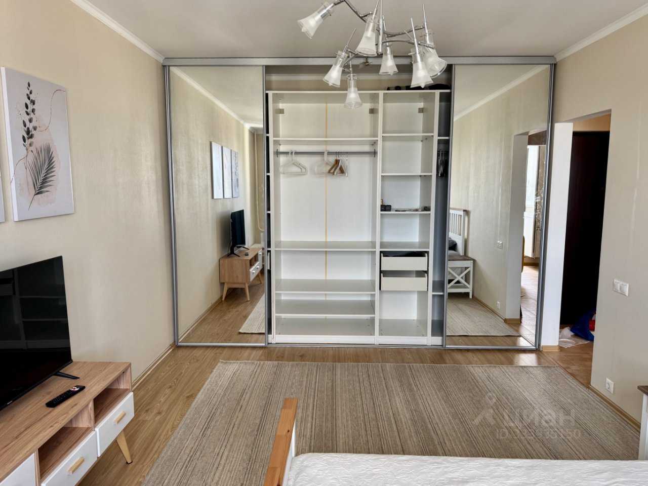 1-комнатная квартира, 38,8 м²