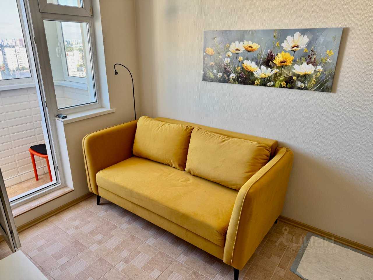 1-комнатная квартира, 38,8 м² — фотография 3