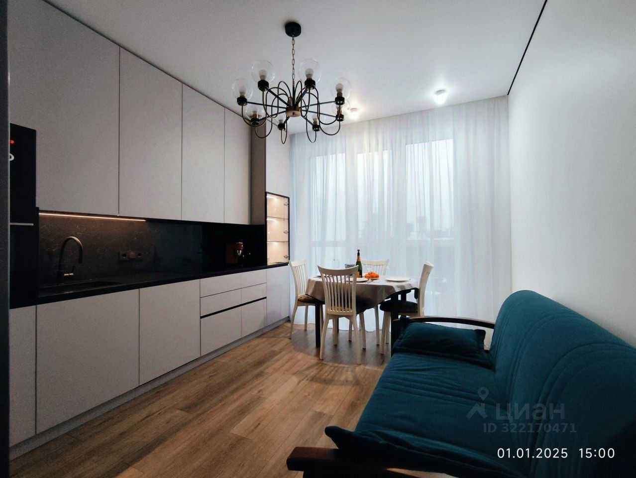 2-комнатная квартира, 65 м² — фотография 2