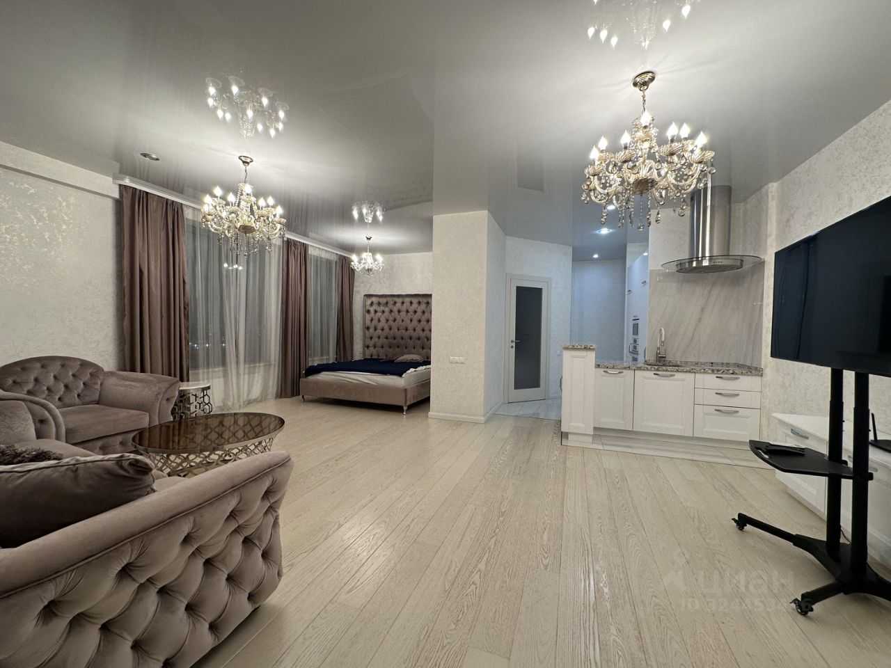 1-комнатная квартира, 61 м² — фотография 2