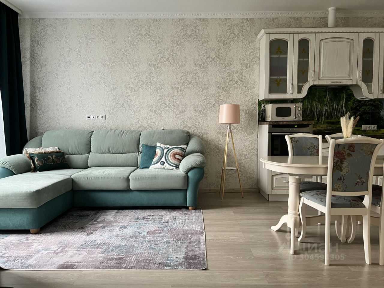1-комнатная квартира, 46 м² — фотография 3