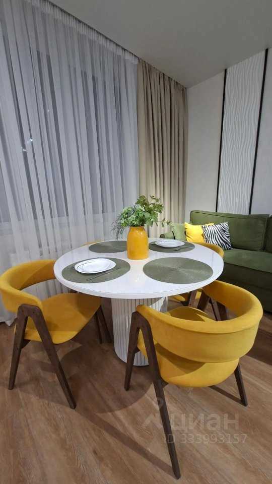 1-комнатная квартира, 45,6 м²